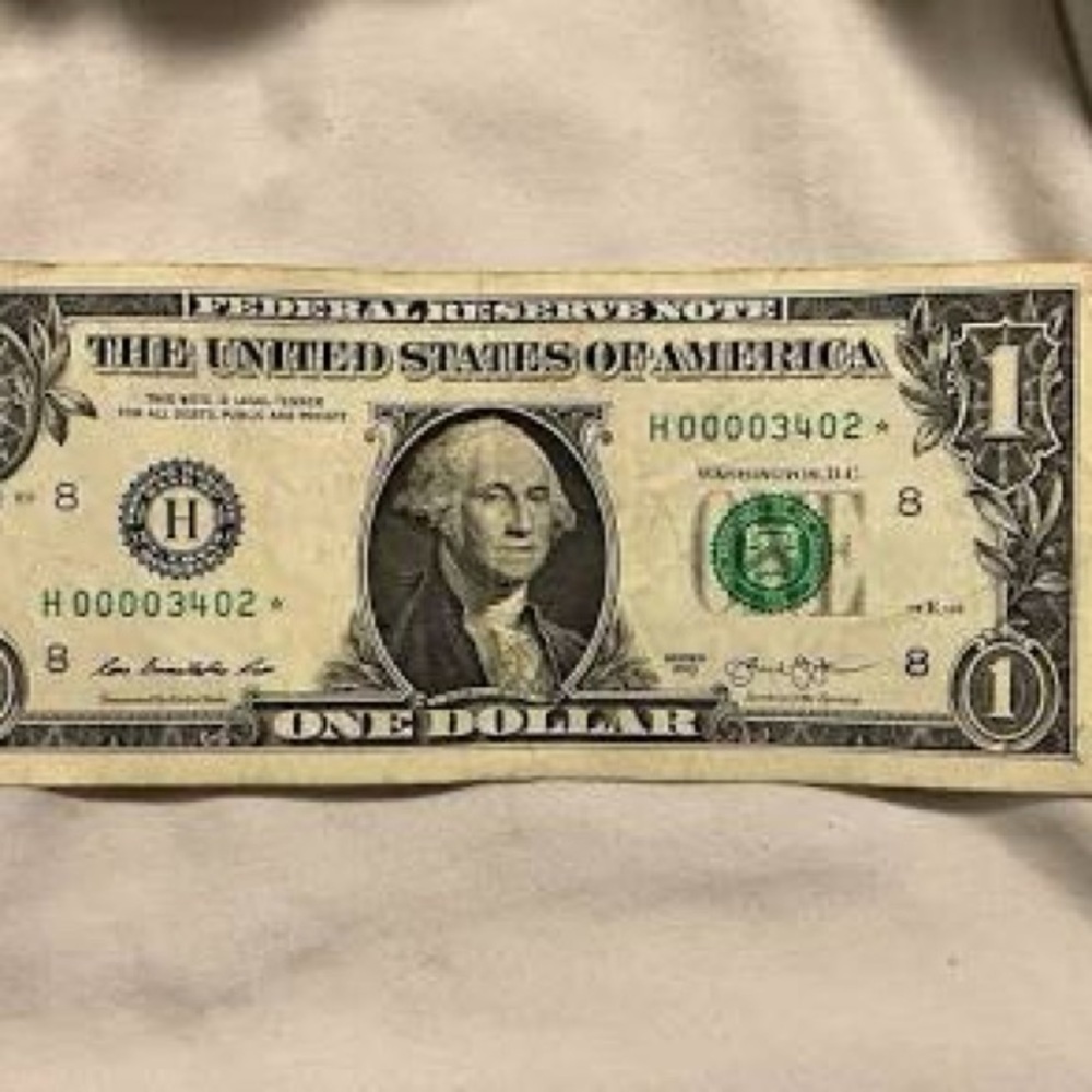 SUPER RARE ONE DOLLAR BILL